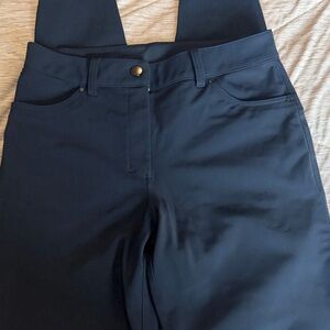 Lululemon Athletica City Sleek 5 pocket Skinny pants navy 29 inch waist